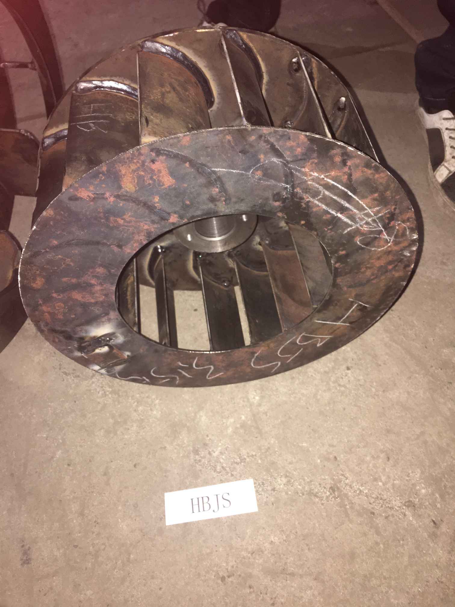 HBJS aluminum alloy centrifugal fan
